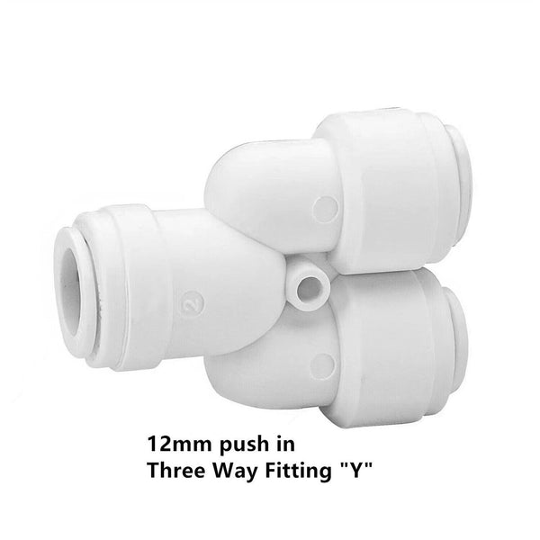 Push In Speed Fit Connector Valve Caravan Fitting John Guest 12mm Compatible