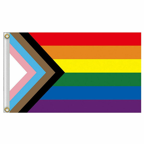 10 Kinds Of Rainbow Large Flag Gay Lesbian Transgender Bisexual LGBT Mardi Gras