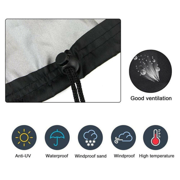 Sun Lounge Covers Outdoor Furniture Cover Heavy Duty Waterproof Bed Co