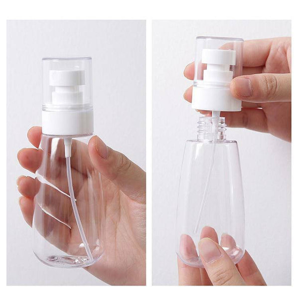 100ml Travel Transparent Plastic Perfume Atomizer Fine Mist Spra