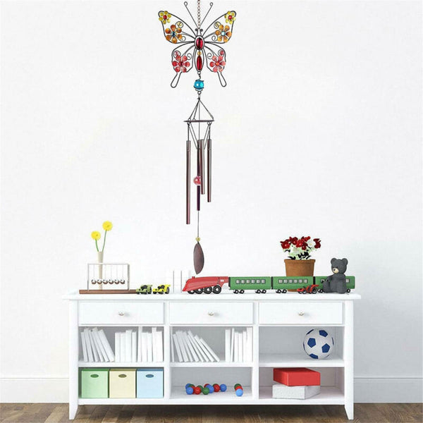 2PCS Large Vintage Windchime Chapel Bell Resonance Outdoor Garden Home