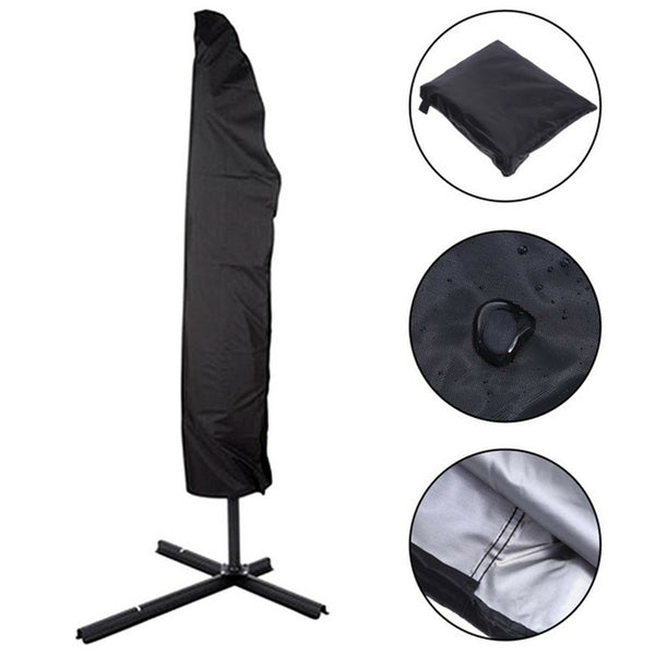 3 Sizes Heavy Duty Parasol Banana Umbrella Cover Cantilever Outdoor Pa