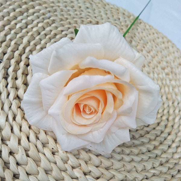 10pcs Simulation Artificial Rose Flower Silk Bouquet Wedding Party Hom