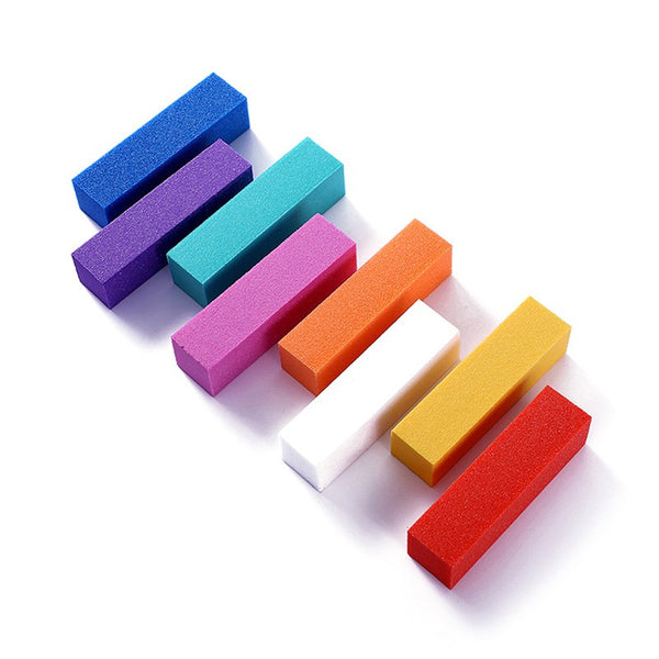 Nail File Buffer Block Sanding Sponge Acrylic Nail Art Buf
