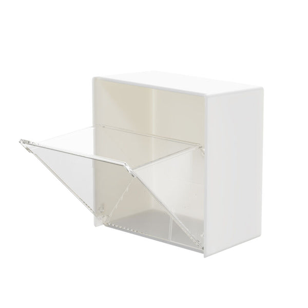Wall Mounted Cotton Swab Storage Box Bathroom Multipurpose Hold