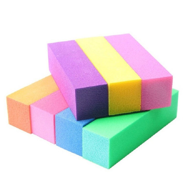 Nail File Buffer Block Sanding Sponge Acrylic Nail Art Buf