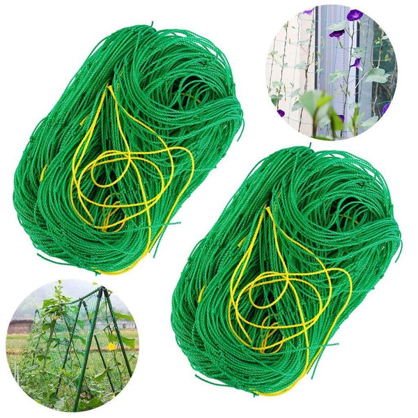 Vegetable Flower Vine Plants Climbing Net Garden Cucumber Trell