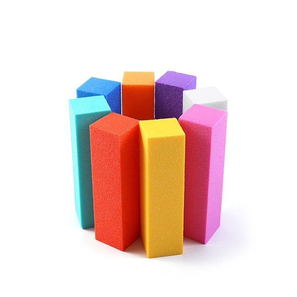 Nail File Buffer Block Sanding Sponge Acrylic Nail Art Buf