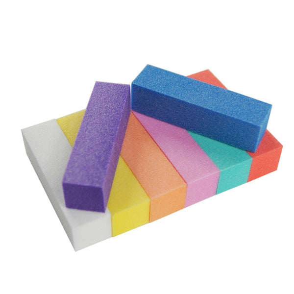 Nail File Buffer Block Sanding Sponge Acrylic Nail Art Buf