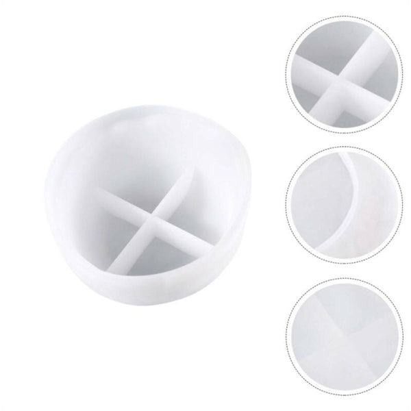 2X Fruit Tray Resin Mold DIY Epoxy Craft Bowl Silicone Mould Making Co