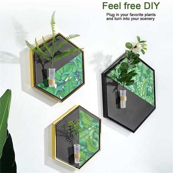 100Pcs Plant Flower Tubes Plastic Nutrition Water Tube Vials Cap Decor