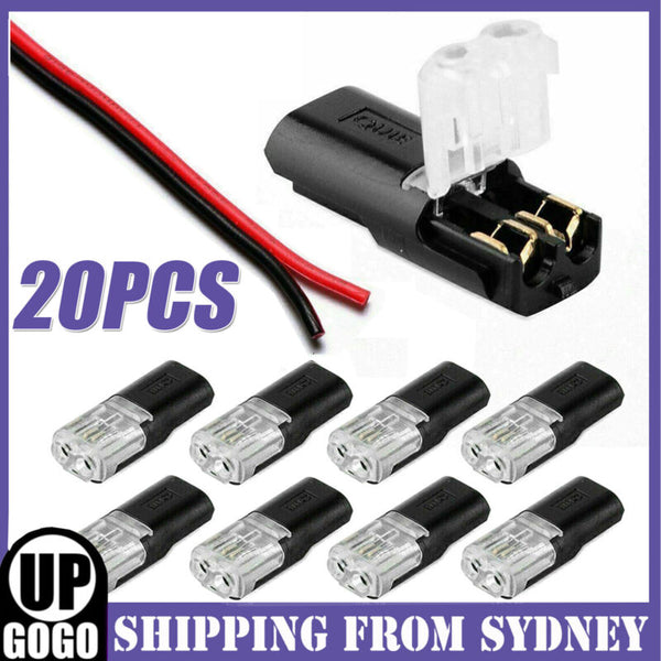 20 PCS D2 Wire Cable Connectors Electrical connectors Automotive strip