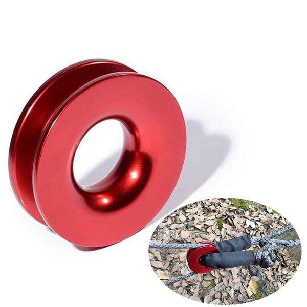 Recovery Ring Block Ring Pulley 41000lbs Soft Shackle Winch Rope Off R