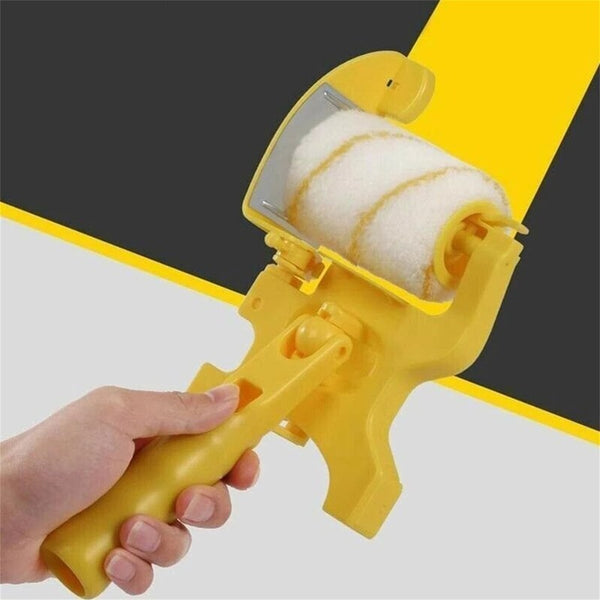 3pcs Paint Edger Roller Brush,Hand-held Paint Edger Roller Brush Porta