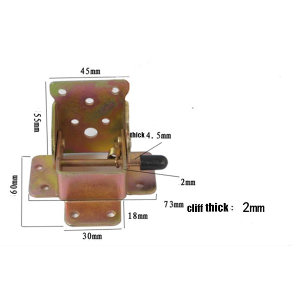 Folding Table Leg Brackets Fittings Self Lock Extension Foldabl