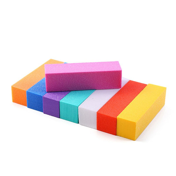 Nail File Buffer Block Sanding Sponge Acrylic Nail Art Buf