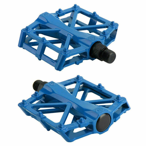 2Pairs Bike Pedals Alloy Mountain Road MTB Colored Bicycle Nonslip Cyc