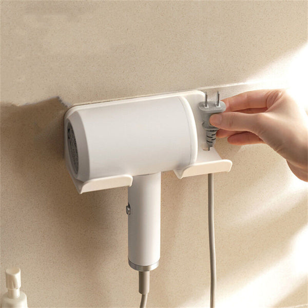 Hair Dryer Wall Mount Bracket Stand Holder Storage Rack For Hair Dryer