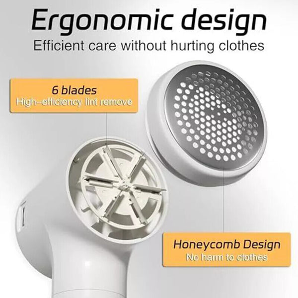 1200mAh Fuzz Lint Remover Fabric Clothes Fluff Cleaner Pilling Shaver