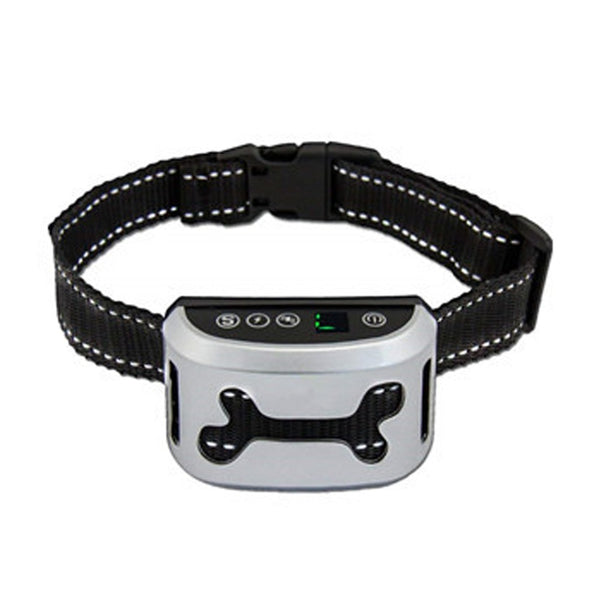Dog barking Pet Rechargeabl barking collar vibrate barkcollar Auto Ant