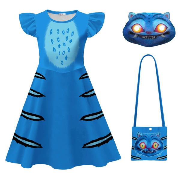 Kpop Demon Hunters Derpy Tiger Costume T-Shirt Pants Mask Outfit Fancy
