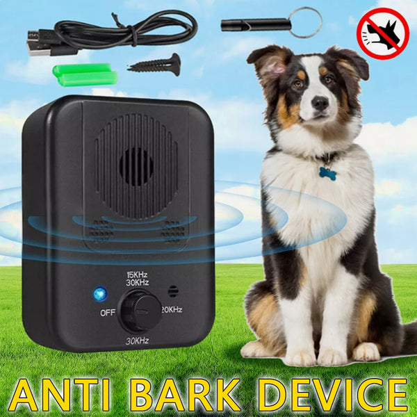 Repeller Device Trainer Control Barking Anti-Bark Stop Ultrasonic Dog