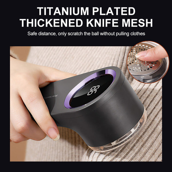 Portable Electric Fuzz Cleaner Rechargeable Fabric Shaver Lint Remover