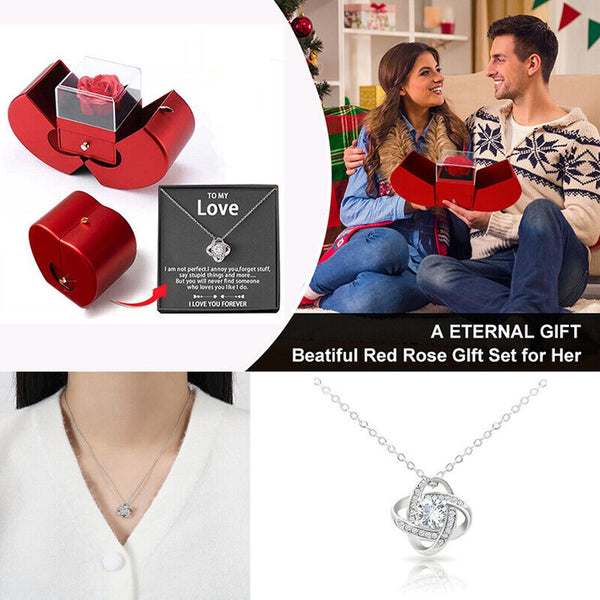 Eternal Flowers Rose Gift for Mom Wife Girlfriend Her on Anniversary M