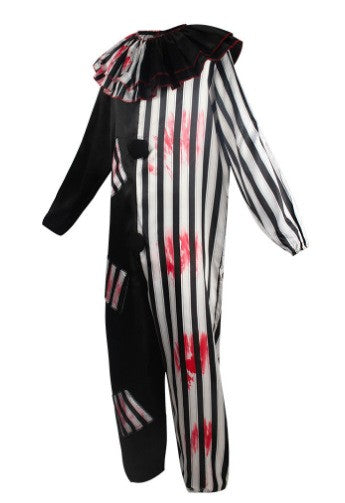 2 Art the Clown Cosplay Halloween Jumpsuit Dress Bloody Terrifier Joke