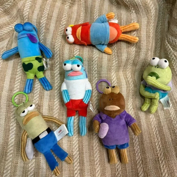 New POP MART Bikini Bottom Buddies Series Blind Box Plush Toy Pendant