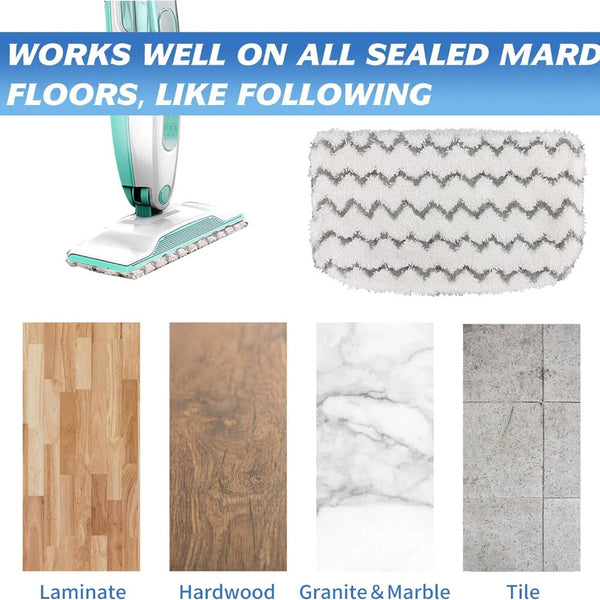 Replacement Steam Mop Pads for Shark S1000 S1000A S1000C S1000WM