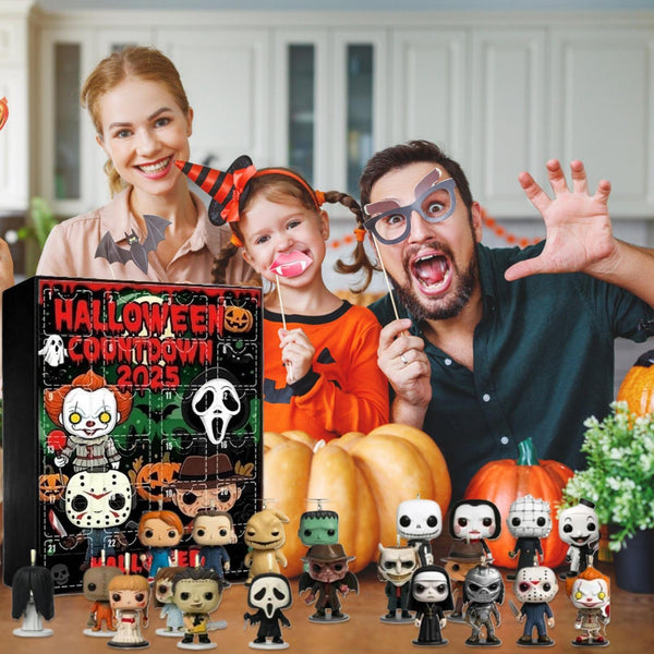 Xmas 24 Days Horror Movie Figure Countdown Halloween Advent Calendar B