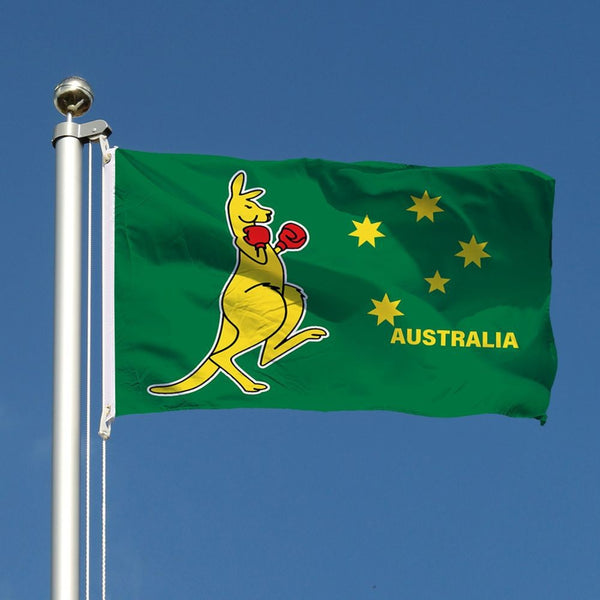 Boxing Kangaroo Australian Eureka Stockade Southern Cross Flag Nationa