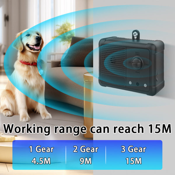 Repeller Device Trainer Control Barking Anti-Bark Stop Ultrasonic Dog