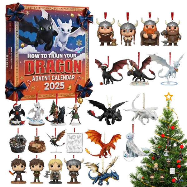 How to Train Your Dragon Tootless 24 Days Christmas Countdown Advent C