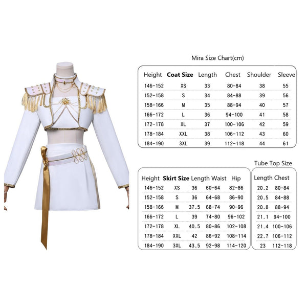 K-Pop Demon Hunters Stage Costume Wig Mira Rumi Zoey Cosplay Group Ido