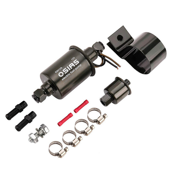 12V Universal Fuel Pump 5-9 PSI Inline Low Pressure 30 GPH Electric Ga