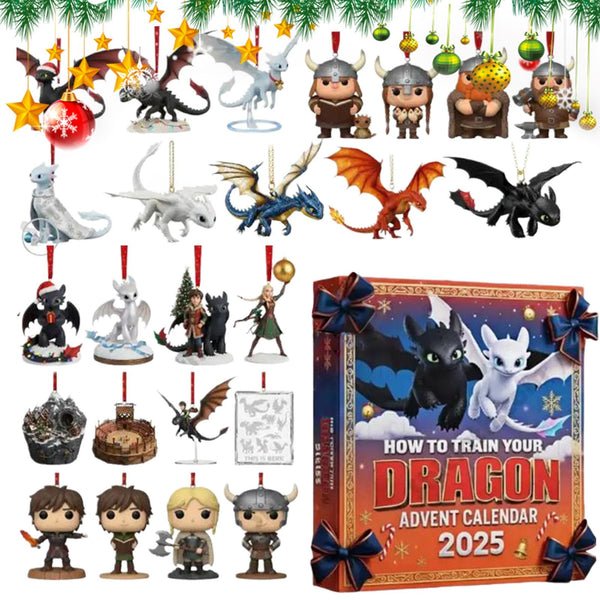 How to Train Your Dragon Tootless 24 Days Christmas Countdown Advent C