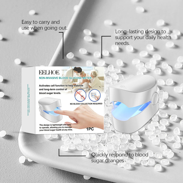 Non-Invasive Light Blood Glucose Monitor Blood Sugar Meter Diabetes Te