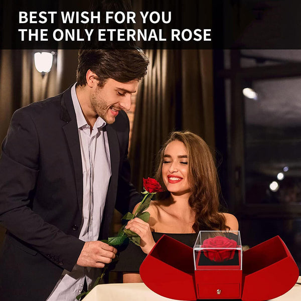Eternal Flowers Rose Gift for Mom Wife Girlfriend Her on Anniversary M