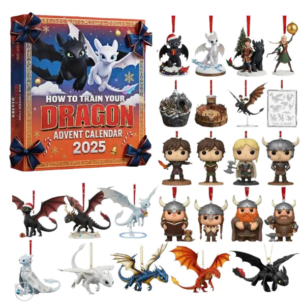 How to Train Your Dragon Tootless 24 Days Christmas Countdown Advent C
