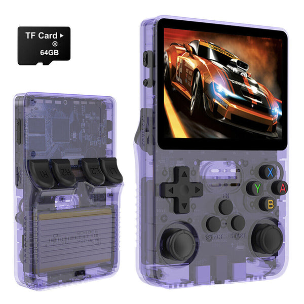 64GB/128GB Video Games Consoles R36S 15000+ Games Retro Handheld Game