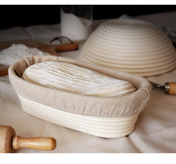 Proofing Provin Bread Dough Baking Rattan Round Oval Basket Brotform B
