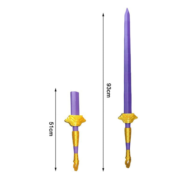 KPop Demon Hunters Sword – Rumi Cosplay Toy Weapon Prop