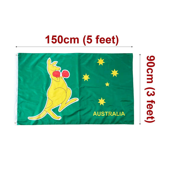 Boxing Kangaroo Australian Eureka Stockade Southern Cross Flag Nationa
