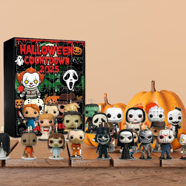 Xmas 24 Days Horror Movie Figure Countdown Halloween Advent Calendar B