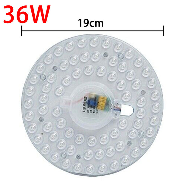 Round Circle Tube Replacement 12-36W LED Module Ceiling 220V Source