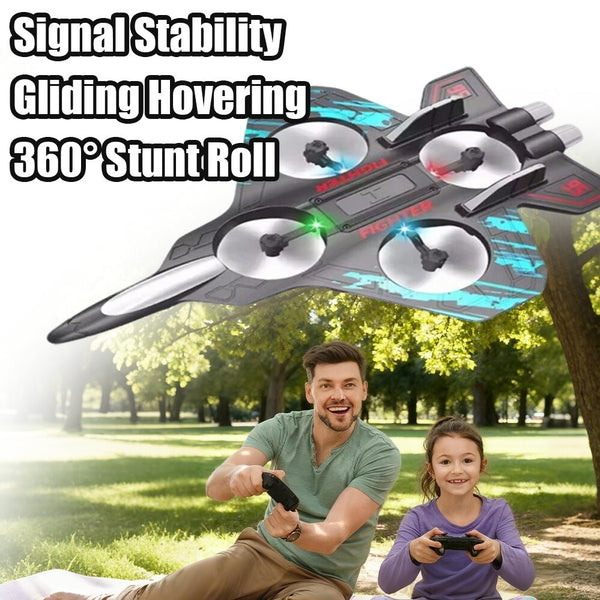 RC Quadcopter Remote Control Plane Stunt Fighter Airplane Toy