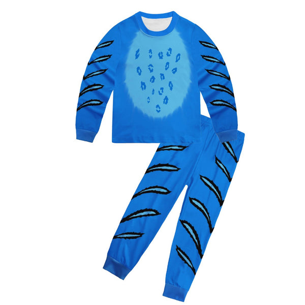 Kpop Demon Hunters Derpy Tiger Costume T-Shirt Pants Mask Outfit Fancy