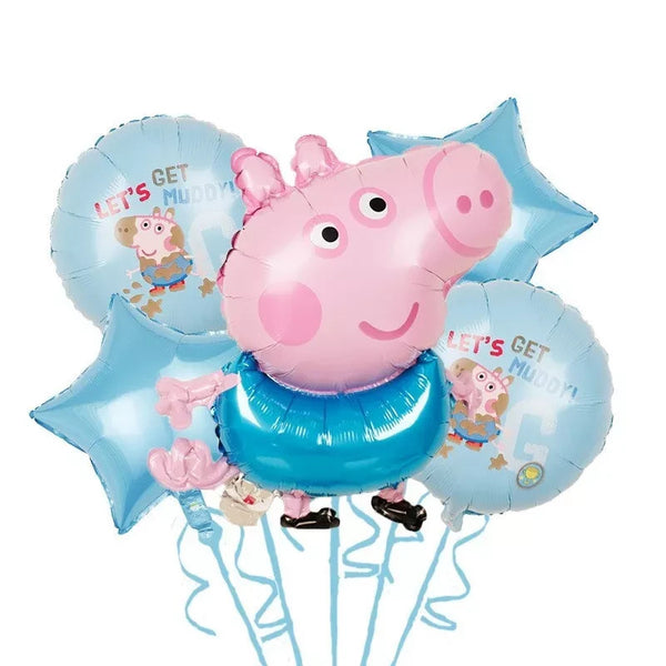 Peppa Pig Tableware Party Supplies Kids Birthday Decoration